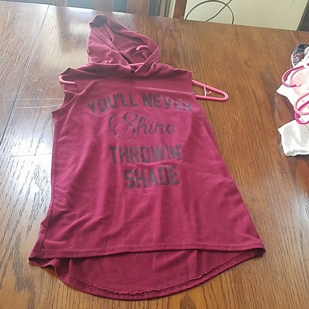Hooded tshirt rue 21 size xs
